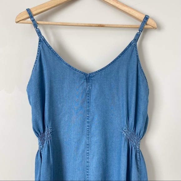 Thread & Supply Lyocell Button Down Romper - Picture 4 of 8